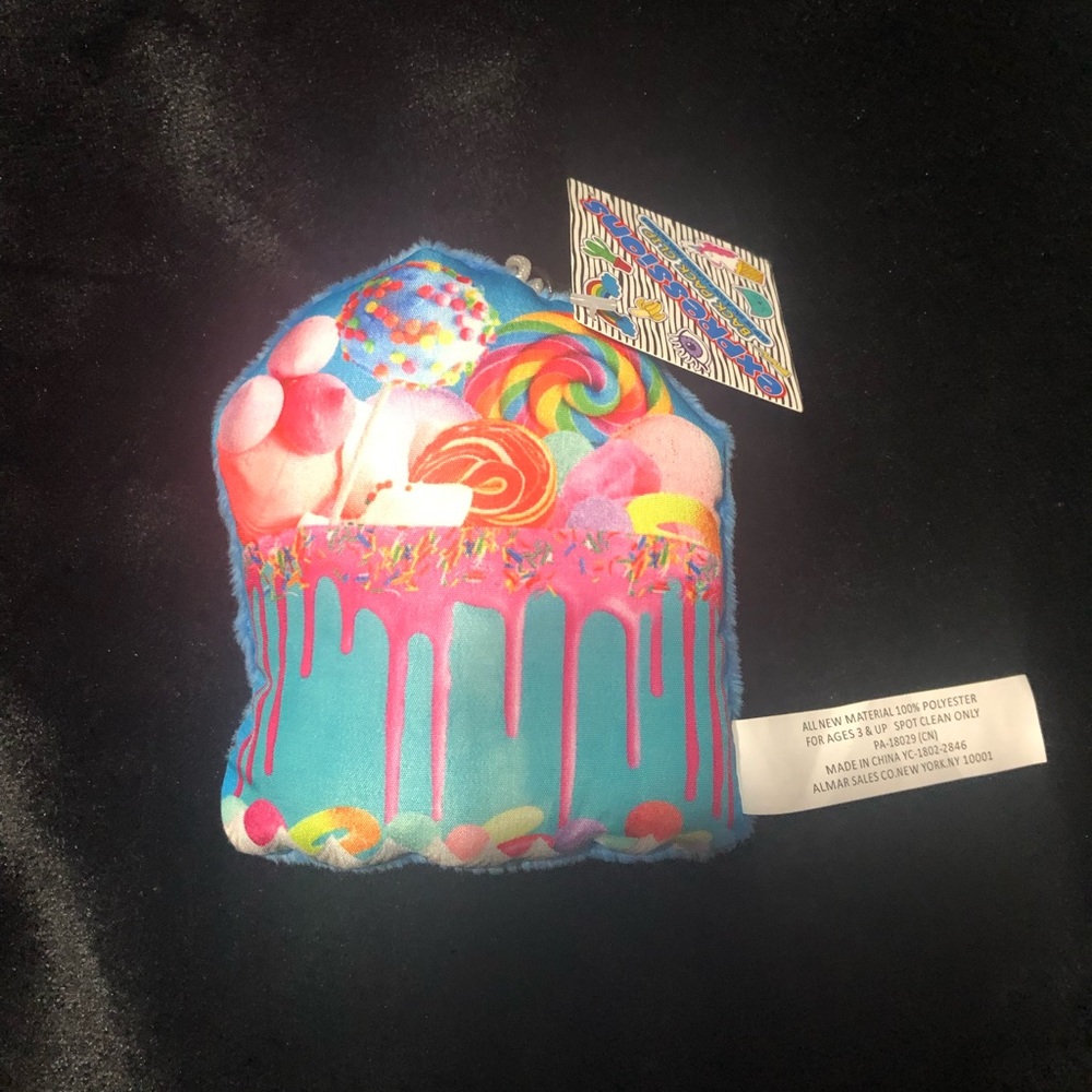 Dessert backpack clip/mini pillow!